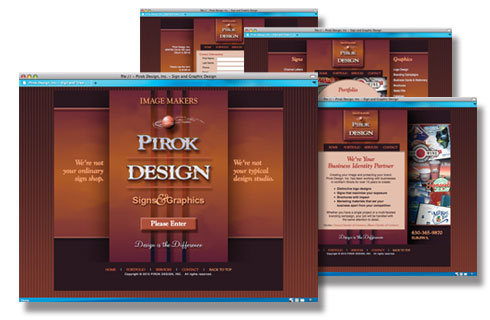 Pirok Design Website